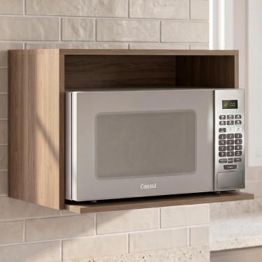 Imagem de Suporte Micro-ondas Forno Grace 58CM sem Porta MDP-MDP Amadeirado Mpozenato 58CM 12kg