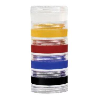 Imagem de Pintura facial primarias 5cores 4gx5 - Color Make