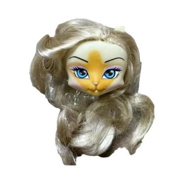 Imagem de 1/6 figuras de boneca de passarela fofa cabelo colorido presentes de a