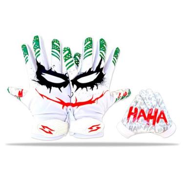 Imagem de Luvas de futebol americano Scale Wear Design Joker Pro Grip tamanho gr