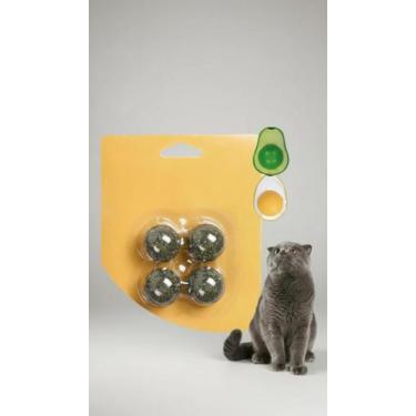 Imagem de Refil Bolinha Catnip para Gatos 4un - Congratulations Store