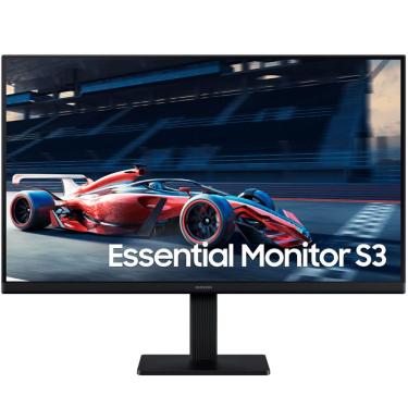 Imagem de Monitor LED S3 24" Full HD IPS 100Hz HDMI VGA VESA 25W Preto Samsung LS24D300GALMZD