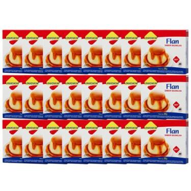 Imagem de Kit 24 Unid. Flan Lowçucar Sabor Baunilha 25g