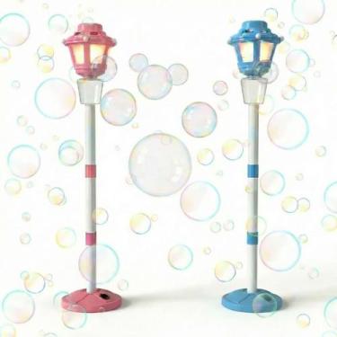 Imagem de Máquina de Bolhas Minoskia 2 Unidades Recarregável com Luz LED