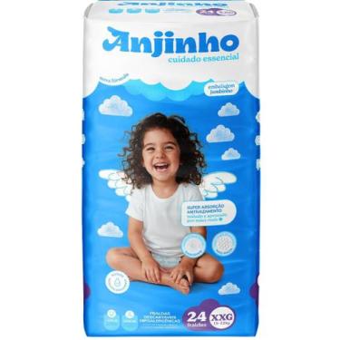 Imagem de Anjinho Fralda Descartável Jumbinho XXG c/ 24un
