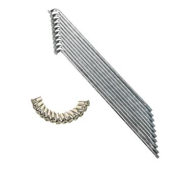 Imagem de Jogo De Raio Dianteiro Bros 150 Esd Bros 160 Xre 190 Disco Zincado 4Mm