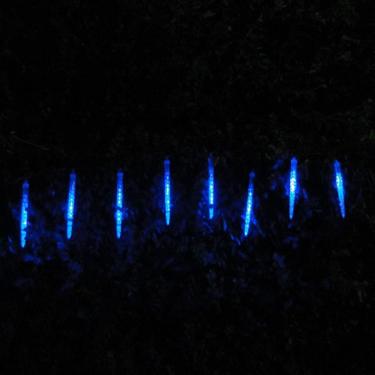 Imagem de Pisca Led Turbo Azul 8 Tubos 23cm 80 Leds 1327