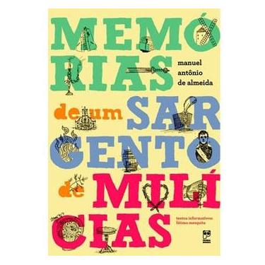 Imagem de Livro – Memórias de Um Sargento de Milícias - Manuel Antônio de Almeida
