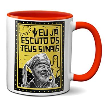 Imagem de Caneca Lula Presidente Eu Já Escuto Os Teus Sinais Esperança (Vermelha)