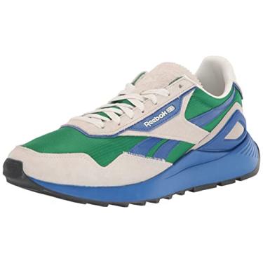 Imagem de Reebok Tênis feminino clássico Legacy, Coublu/Glegrn/Giz, 14.5 Women/13 Men
