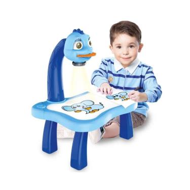 Imagem de Mesa Projetora p/ Desenhar Azul Play Learn Multikids BR1600