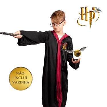 Imagem de Fantasia Infantil Harry Potter Grifinória Hogwarts