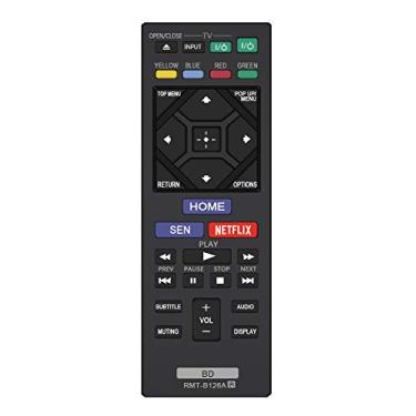 Imagem de Nova substituição de controle remoto RMT-B126A para leitor de DVD de disco Blu-Ray Sony BDPBX120 BDPBX320 BDPBX520 BDPBX620 BDPS1200 BDPS2100 BDPS2200 BDPS3200 BDPS5200D BDPS6200, sub RMT-VB200U RMT-VB100U