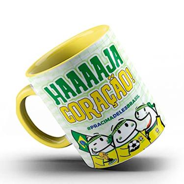 Imagem de Caneca Flork Futebol seleção Brasil Haja Coração 3