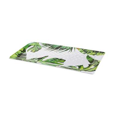 Imagem de Bandeja de Melamina Retangular Leaves Grande