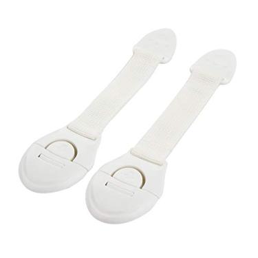 Imagem de KaBaby Kit 2 Travas Multiuso Tecido Kababy Branco Kababy Branco