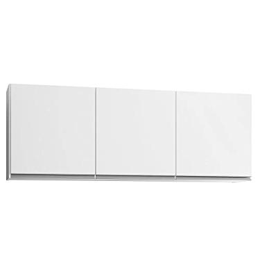 Imagem de Armário Aéreo 150cm 3 Portas Argélia Branco - Lumil