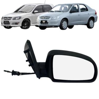 Imagem de Retrovisor Celta Prisma 2007 Á 2014 Manual Com Controle - RETROVEX, DI