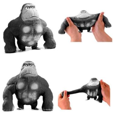Imagem de Gorila 20Cm Grande Esmaga Antiestresse Macaco Estica Braço - Gorila Es