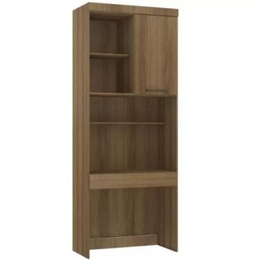 Imagem de Bancada de Estudos Modulada 90cm 1 Porta e 1 Gaveta Paris Luciane Móve