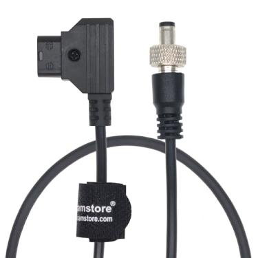 Imagem de Cabo de alimentação de monitor D-Tap para travamento DC 5.5 2.1 compatível com dispositivos de vídeo Atomos Inferno PIX-E7 PIX-E5 tela sensível ao toque Hollyland Mars 400s Amaran 60X (50 cm/20in, CC
