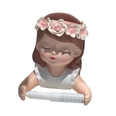 Imagem de Ｂｅｓｇａ Porta-rolos de papel higiênico, estátua de, dispensador de papel higiênico criativo para banheiro, escritório, sala de jantar, hotel