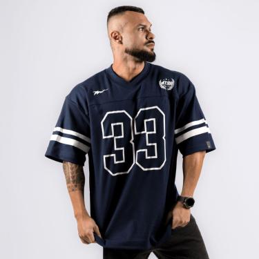 Imagem de Camiseta Oversized Heavy American Azul Marinho-Masculino
