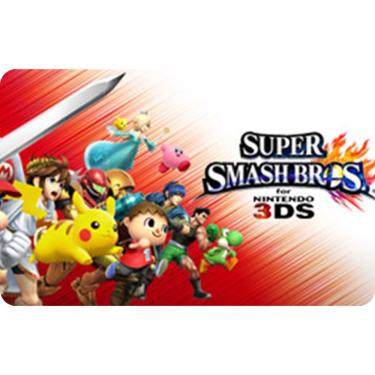 Imagem de Gift Card Digital Super Smash Bros. para Nintendo 3DS