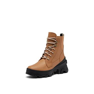 Imagem de Sorel Bota feminina Brex Lace impermeável, Tawny Buff, preto, 36