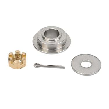 Imagem de VGEBY Acessórios marinhos, kit de ferragens de instalação de hélice de liga de alumínio kit de porcas de suporte marinho de metal para motor de 15 a 20 cavalos de potência