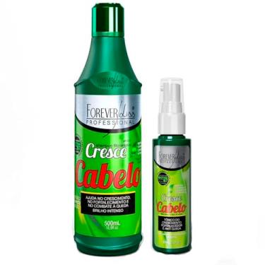 Imagem de Kit Cresce Cabelo Shampoo e Tônico Forever Liss