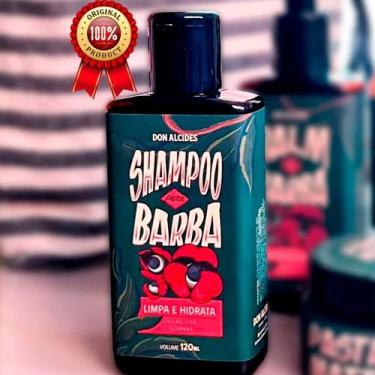 Imagem de Shampoo para barba don alcides guaraná 120ml