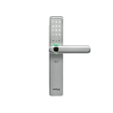 Imagem de Fechadura Smart de Embutir com Biometria IFR 7000 Prata Intelbras