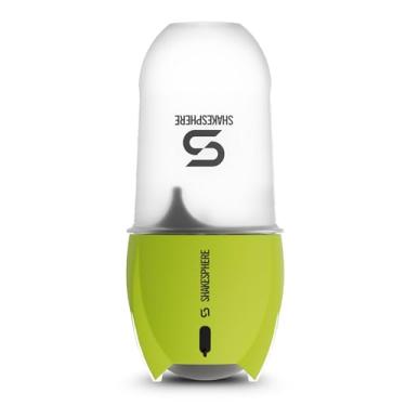 Imagem de SHAKESPHERE Liquidificador portátil com coqueteleira Tritan transparente, liquidificador para shakes e smoothies, recarregável de 540 ml, tipo C, 315 RPM, ideal para viagens, treino, academia (amarelo