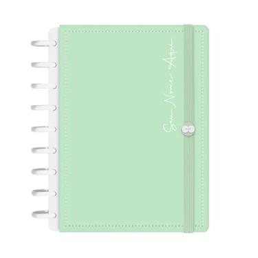 Imagem de Caderno De Disco Iscool Inteligente 140 Folhas Personalizado Solid Colors Verde Menta M+