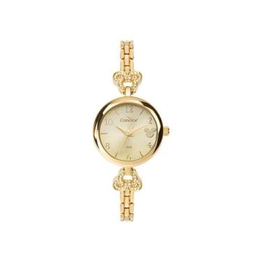 Imagem de Relógio Feminino Condor Minnie Dourado 50m CO2035NWA/5X