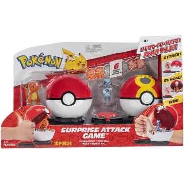 Imagem de Pokémon Jogo Ataque Surpresa - Charmander + Riolu - Sunny