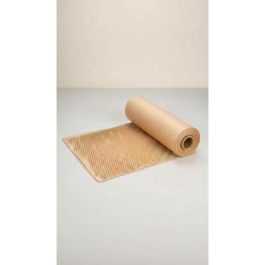Imagem de Bobina Papel Colmeia Kraft Embalagem 30cm x 50m - Congratulations Stor