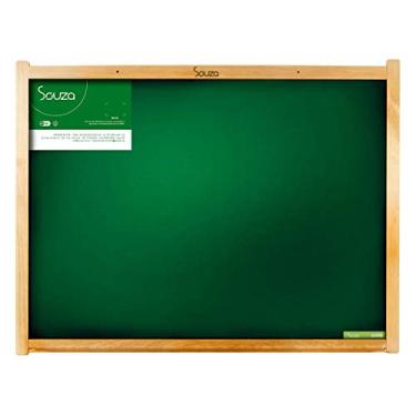 Imagem de Quadro Verde Standard Moldura De Madeira Luxo, Souza & Cia, 2040, Verde