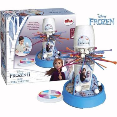 Imagem de Jogo Infantil Tira Varetas Frozen II Disney 1133 Elka