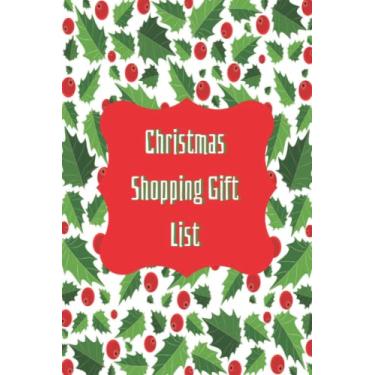 Imagem de Shopping Gift List: List Tracker Notebook & Holiday Shopping List Organizer, Things To Buy Budget Planner for teen,Adult And Senior - Ideas List