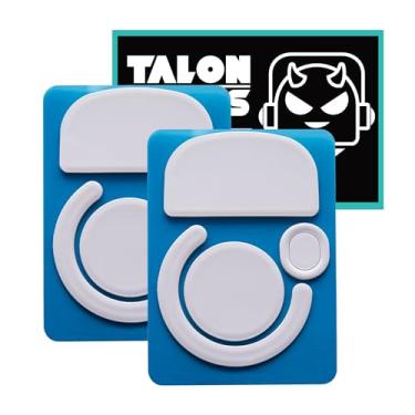 Imagem de TALONGAMES Patins de mouse com bordas curvas arredondadas, compatível com Logitech G Pro X Superlight Gaming Mouse Replacement (0,8 mm, deslizamento suave, PTFE) Atualização de desempenho profissional