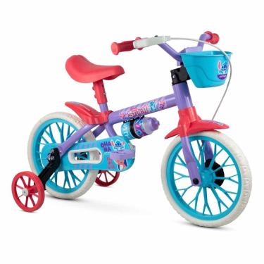 Imagem de Bicicleta Infantil com Rodinhas - Aro 12 - Disney Stitch - Nathor