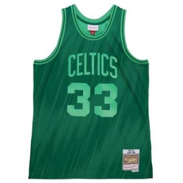 Imagem de Regata Mitchell & Ness Monochrome Swingman Boston Celtics Masculino-Masculino