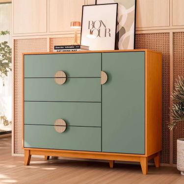 Imagem de cômoda ipê 1 pt 4 gv cinamomo e sálvia