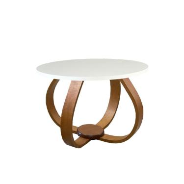 Imagem de Mesa de Centro e Lateral Pés Cebola 50x35cm