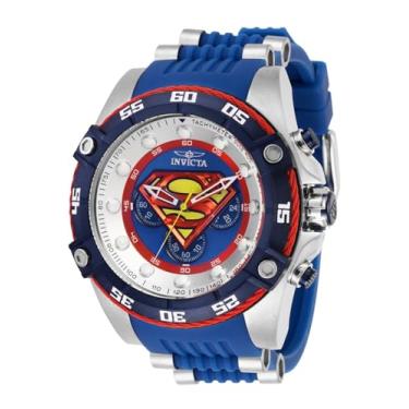 Imagem de Invicta Relógio masculino de quartzo DC Comics Superman 29121, 400, 52 mm, Relógio de quartzo
