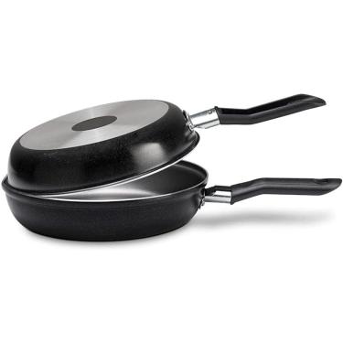 Imagem de Omeleteira 14 cm - Ebony 14 x 7 cm 0,4 L Preto Brinox