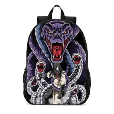 Imagem de MOCHILA ESCOLA INFANTIL JUVENIL ANIME NARUTO ESTAMPADO-Unissex