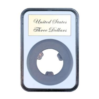 Imagem de Ursae Minoris Elite Certified-Style Coin Holder for US $3 Indian Princess Gold Coin 1854 to 1889